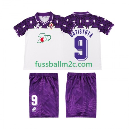 Fußballtrikots ACF Fiorentina BATISTUTA 9 1992 1993 Retro Kinder Auswärts Trikotsatz Fußballtrikots ACF Fiorentina BATISTUTA 9 1992 1993 Retro Kinder Auswärts Trikotsatz